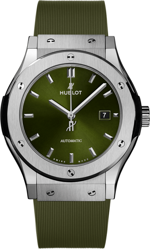 Classic Fusion Titanium Green 42 mm