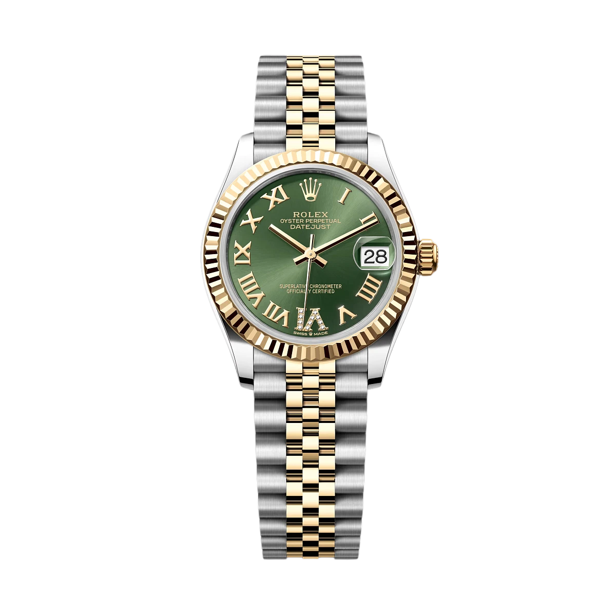 Купить копии элитных часов  Rolex Datejust 31 Oystersteel and yellow gold 278273: в наличии!
