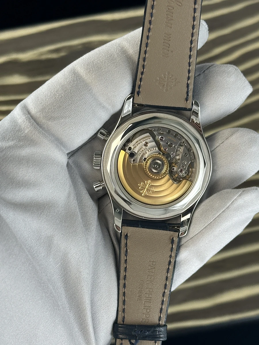 Купить копии элитных часов  Patek Philippe Annual Calendar Chronograph Platinum 5960P-001: в наличии!