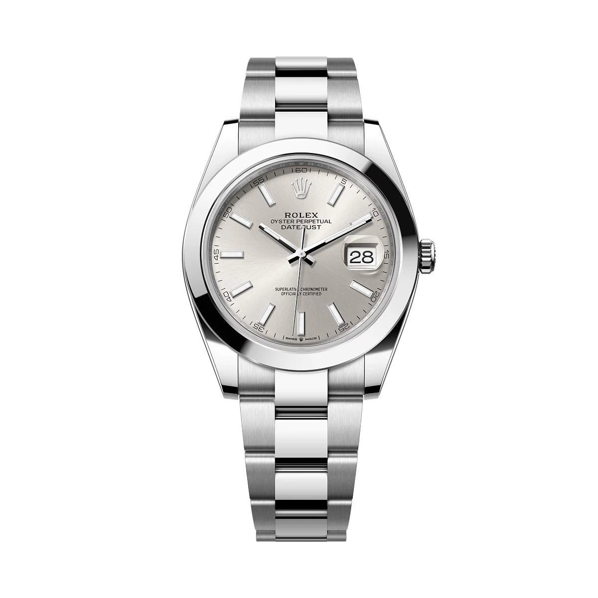 Купить копии элитных часов  Rolex Datejust 41 Oyster steel 126300: в наличии!