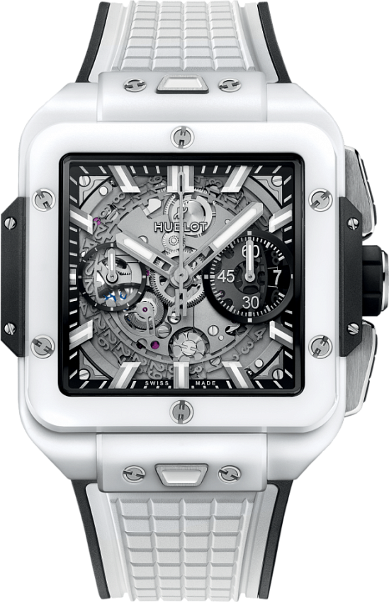 Shaped Square Bang Unico White Ceramic