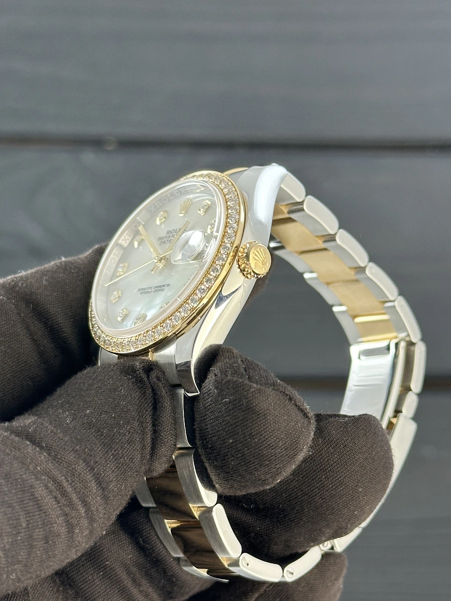 Купить копии элитных часов  Rolex Datejust II 36mm Steel and Gold MOP Dial 116243: в наличии!