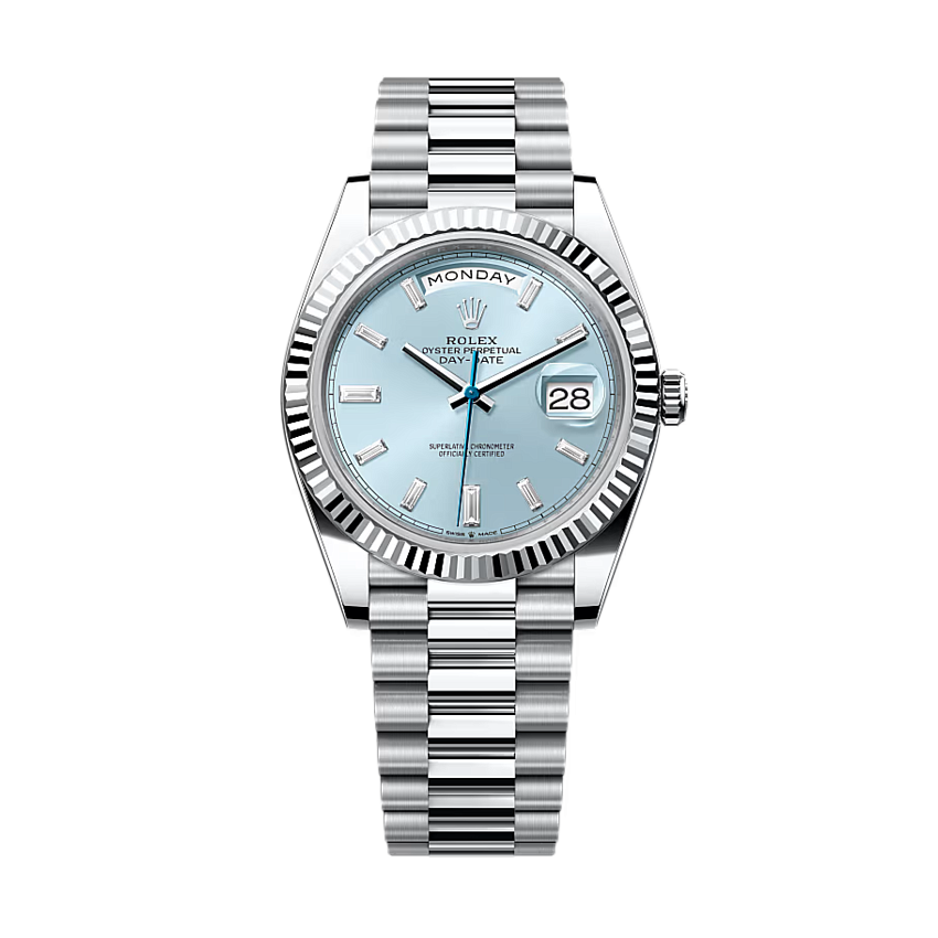 Day-Date 40 Oyster Platinum