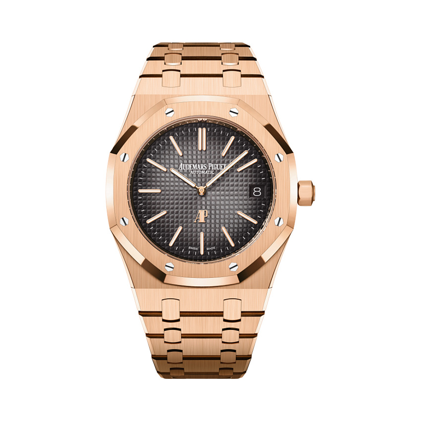 Royal Oak "Jumbo" Rose Gold Extra-Thin "50th Anniversary" Юбилейные