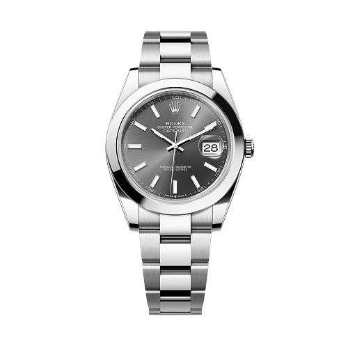 Oyster Perpetual Datejust 41 mm Dark Rhodium