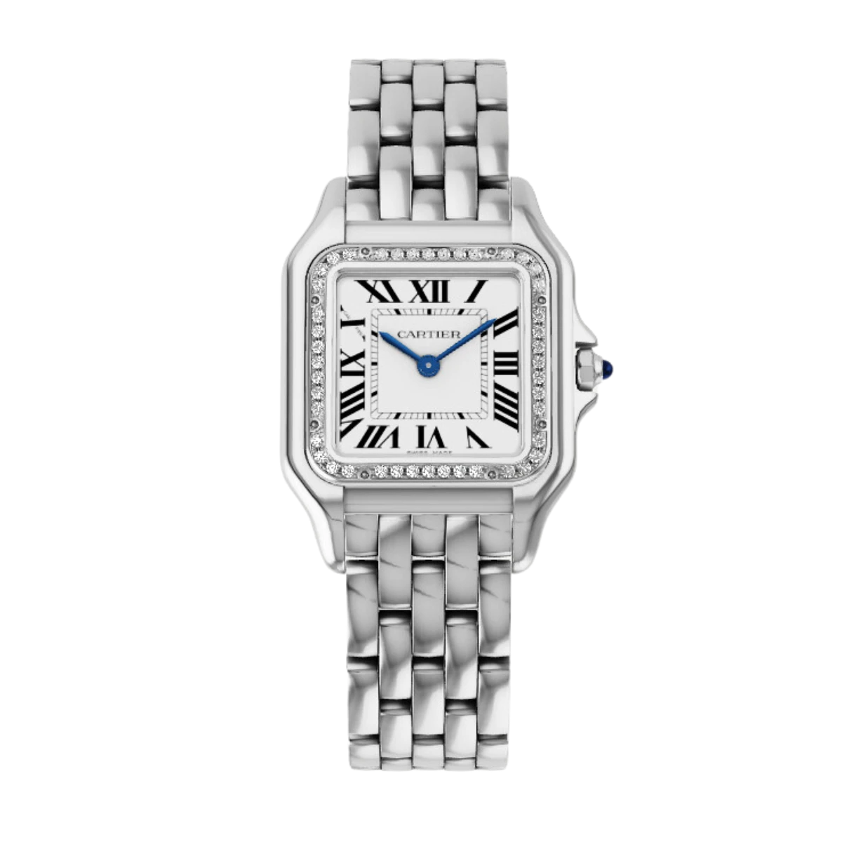 Купить копии элитных часов  Cartier Panthère de W4PN0008: в наличии!