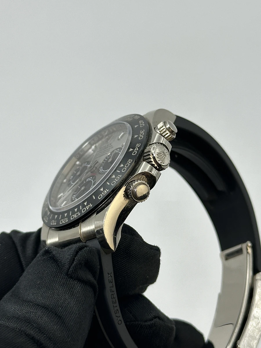 Купить копии элитных часов  Rolex Oyster Perpetual Cosmograph Daytona White Gold 2022 116519LN: в наличии!