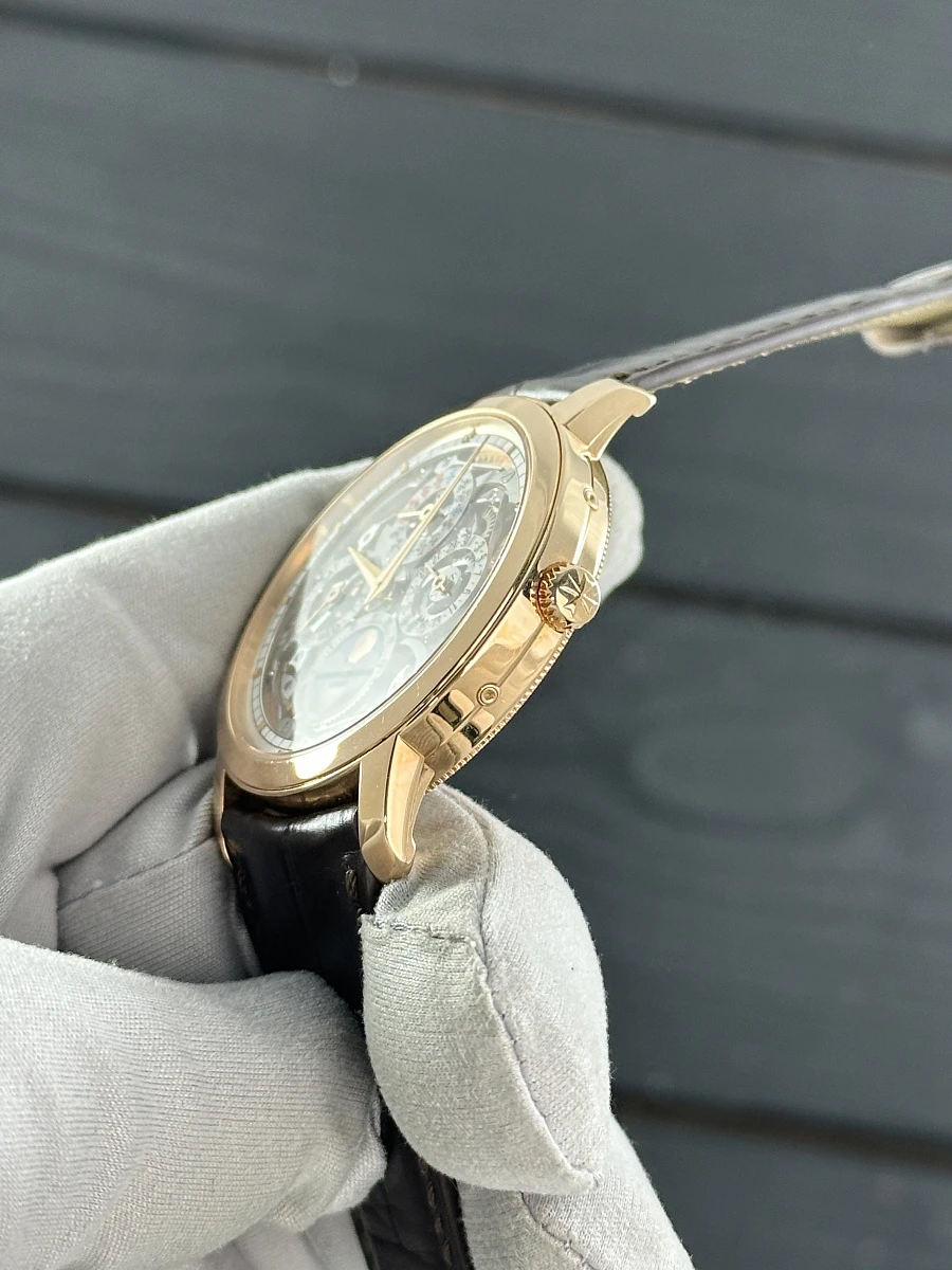 Купить копии элитных часов  Vacheron Constantin Vacheron Constantin Traditionnelle Perpetual Calendar Openworked 43172/000R-9241: в наличии!
