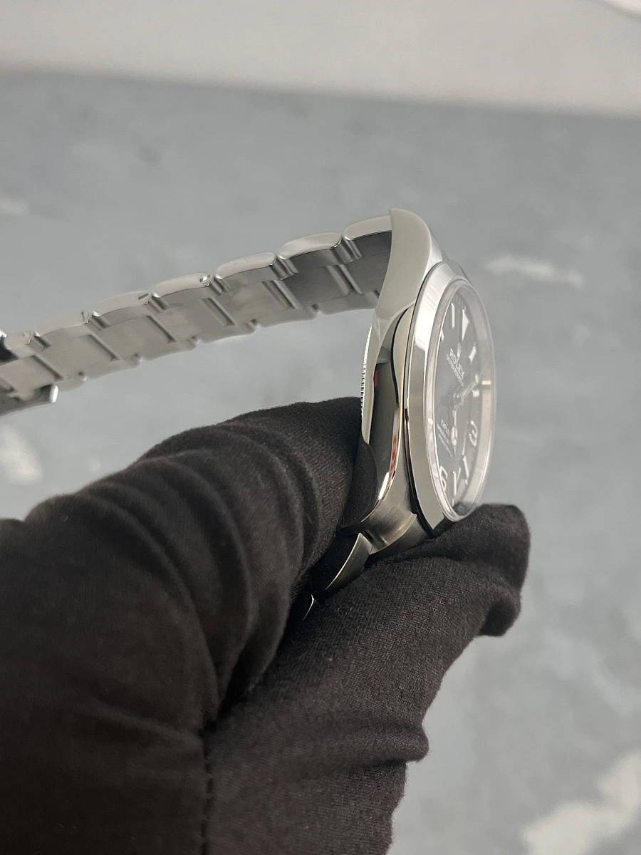 Купить копии элитных часов  Rolex Explorer Steel 39 mm 214270: в наличии!