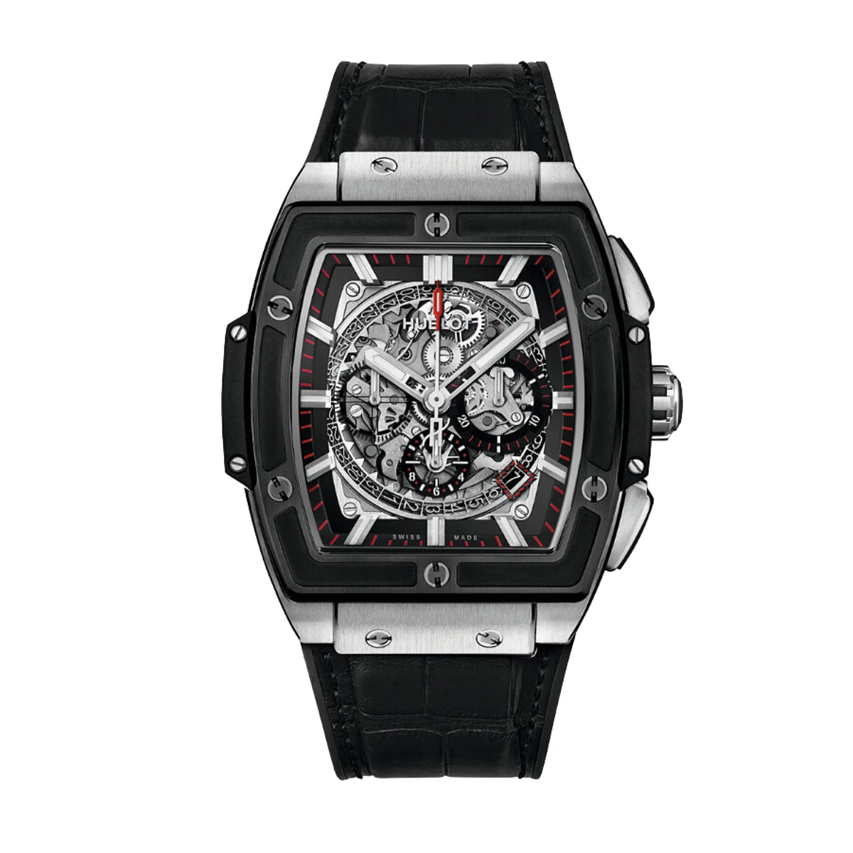 Купить копии элитных часов  Hublot Titanium Ceramic 45 601.NM.0173.LR: в наличии!