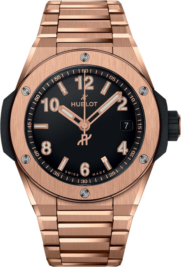 Big Bang Integrated Time Only King Gold