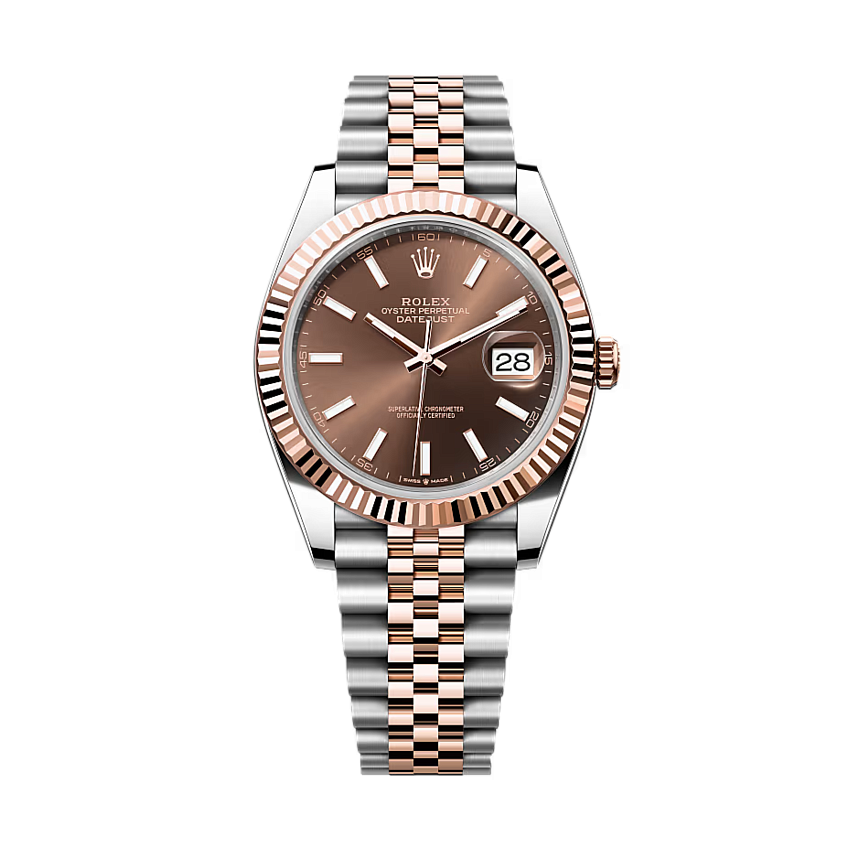 Datejust 41 Oyster Oyster steel Everose