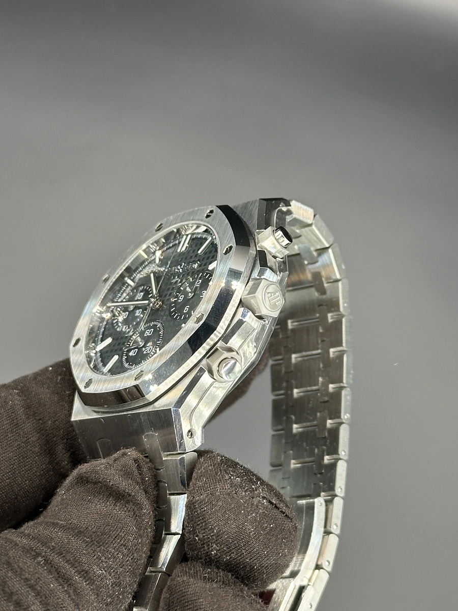 Купить копии элитных часов  Audemars Piguet Royal Oak Chronograph Green Dial 41mm 26240ST.OO.1320ST.08: в наличии!