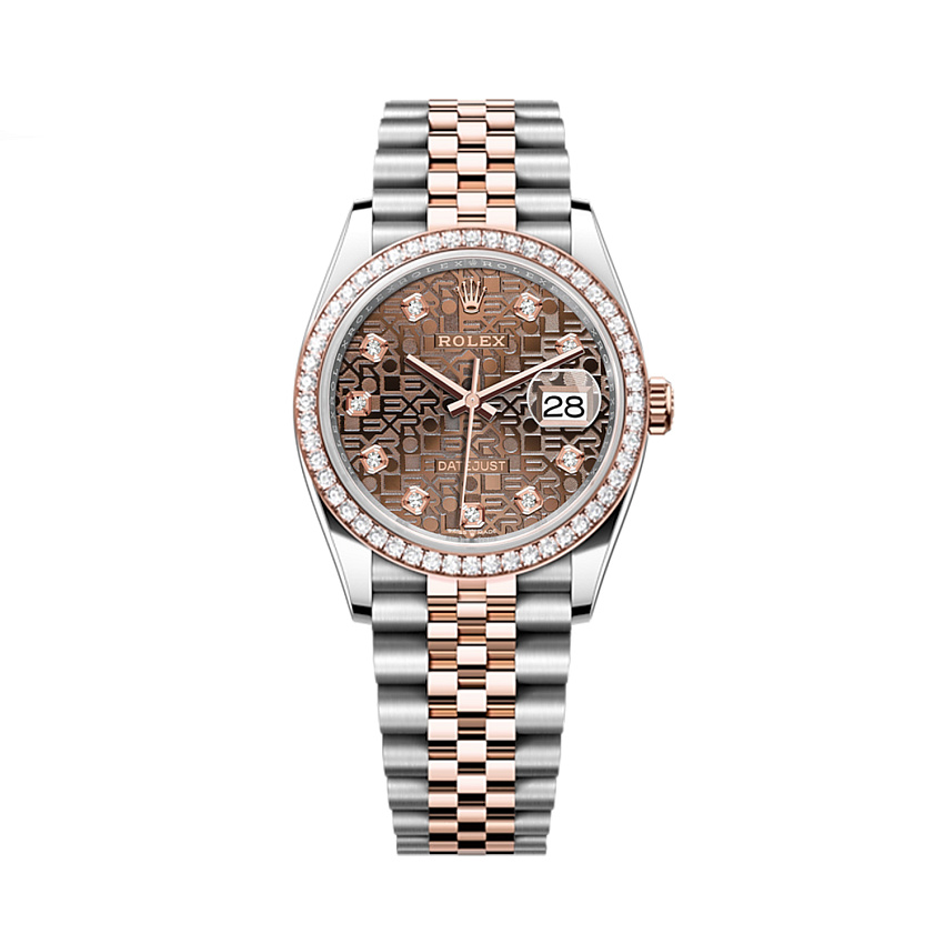 Oyster Perpetual Datejust 36 mm Everose Rolesor