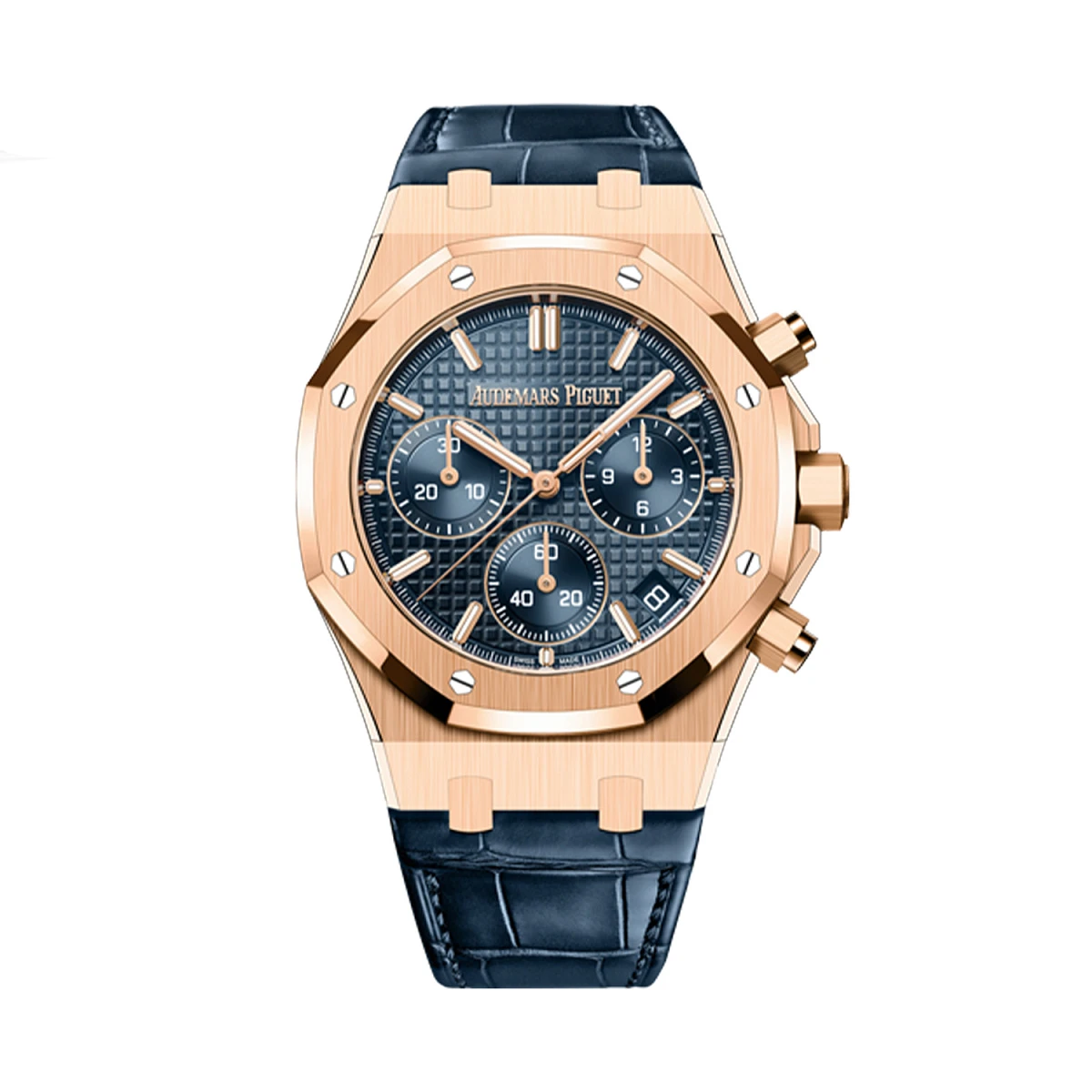 Купить копии элитных часов  Audemars Piguet Royal Oak Chronograph 41mm Blue Dial 26240OR.OO.D315CR.02: в наличии!