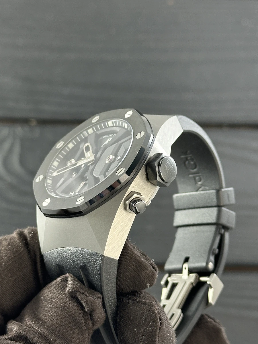Купить копии элитных часов  Audemars Piguet Royal Oak Concept GMT Tourbillon 44 mm 26560IO.OO.D002CA.01: в наличии!
