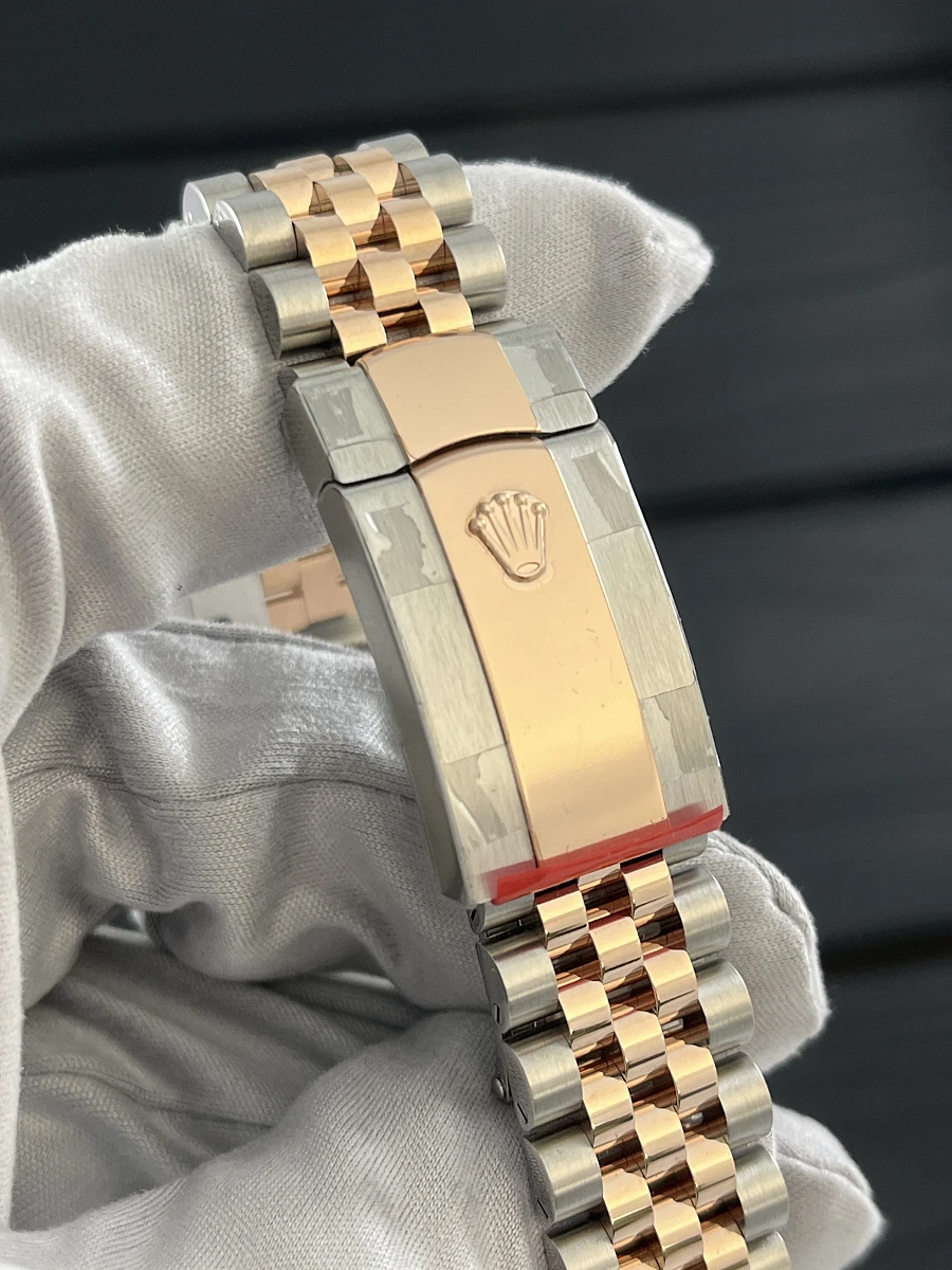 Купить копии элитных часов  Rolex - Oyster Perpetual Datejust 36 mm Everose Rolesor Diamonds 126281RBR: в наличии!