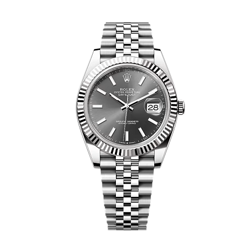 Datejust 41 Oystersteel and white gold