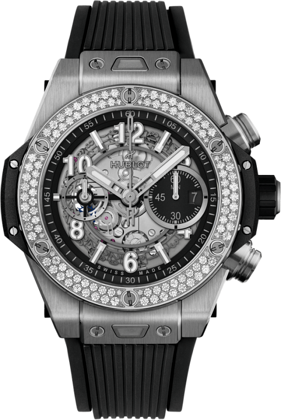 Big Bang Unico Titanium Diamonds