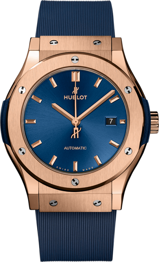 Classic Fusion King Gold Blue 42 mm