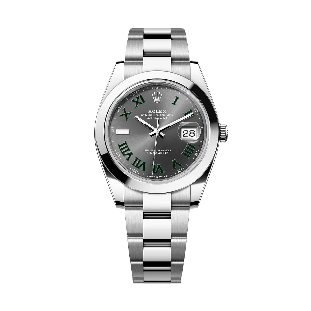 Купить копии элитных часов  Rolex Oyster Datejust 41 mm Wimbledon 126300: в наличии!